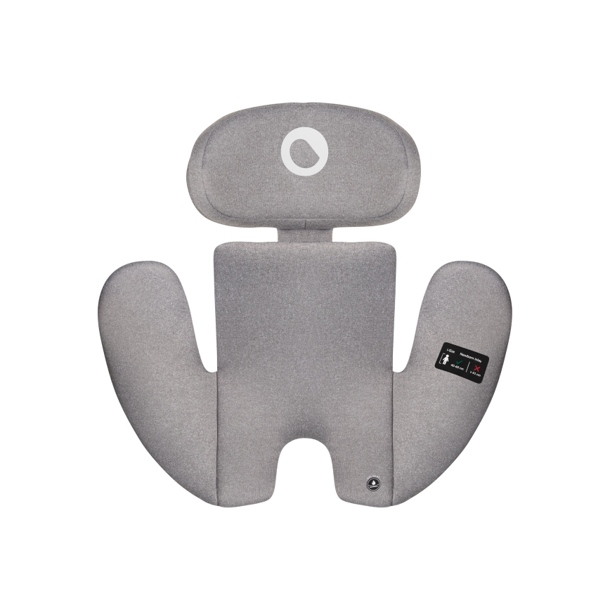 Lionelo - Silla de coche giratoria con base BASTIAAN ONE i-Size 40-150 cm Gris Piedra