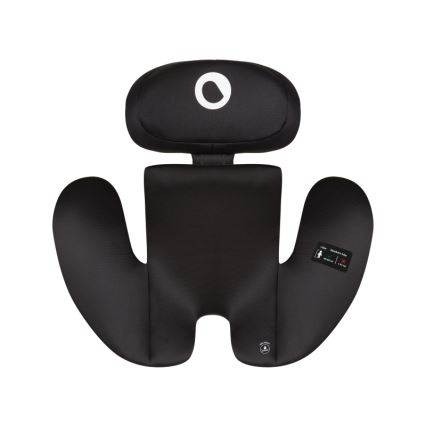 Lionelo - Silla de coche con base giratoria BASTIAAN ONE i-Size 40-150 cm Negro Carbón