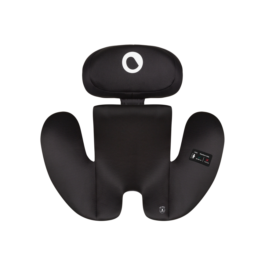 Lionelo - Silla de coche con base giratoria BASTIAAN ONE i-Size 40-150 cm Negro Carbón