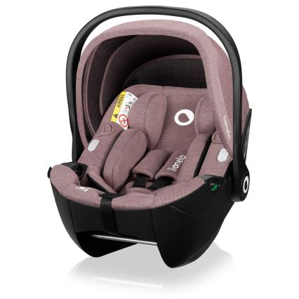 Lionelo - Silla de coche infantil MOXIE i-Size 40-87 cm Rosa Malva