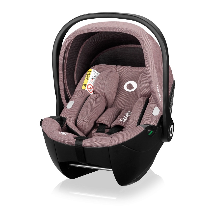 Lionelo - Silla de coche infantil MOXIE i-Size 40-87 cm Rosa Malva