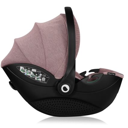 Lionelo - Silla de coche infantil MOXIE i-Size 40-87 cm Rosa Malva