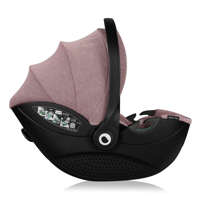 Lionelo - Silla de coche infantil MOXIE i-Size 40-87 cm Rosa Malva
