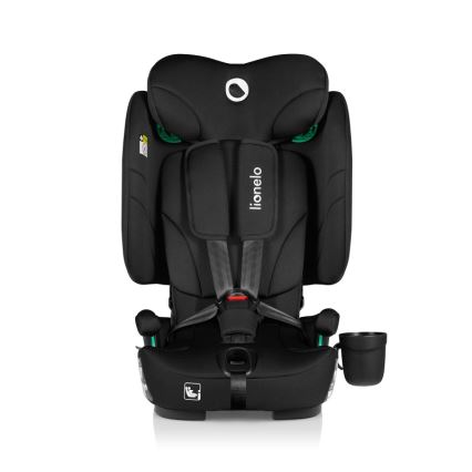 Lionelo - Silla de coche infantil plegable NELLY i-Size 76-150 cm Negro carbón