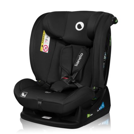 Lionelo - Silla de coche IZZY i-Size 40-150 cm Negro Carbono