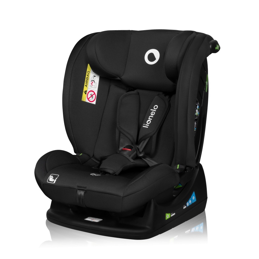 Lionelo - Silla de coche IZZY i-Size 40-150 cm Negro Carbono