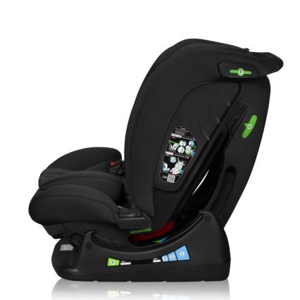 Lionelo - Silla de coche IZZY i-Size 40-150 cm Negro Carbono
