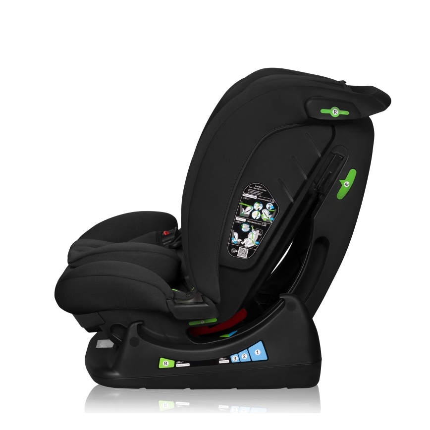 Lionelo - Silla de coche IZZY i-Size 40-150 cm Negro Carbono