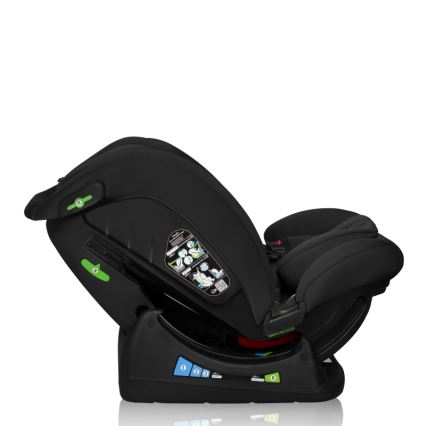 Lionelo - Silla de coche IZZY i-Size 40-150 cm Negro Carbono
