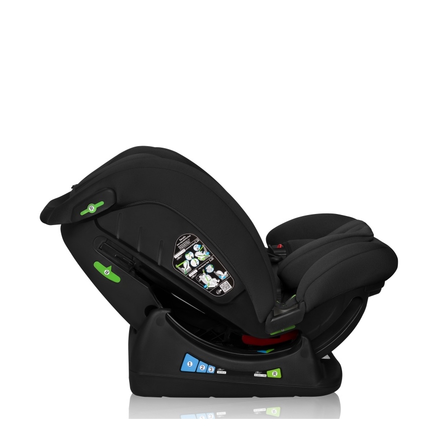Lionelo - Silla de coche IZZY i-Size 40-150 cm Negro Carbono