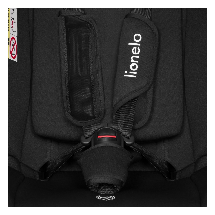 Lionelo - Silla de coche IZZY i-Size 40-150 cm Negro Carbono