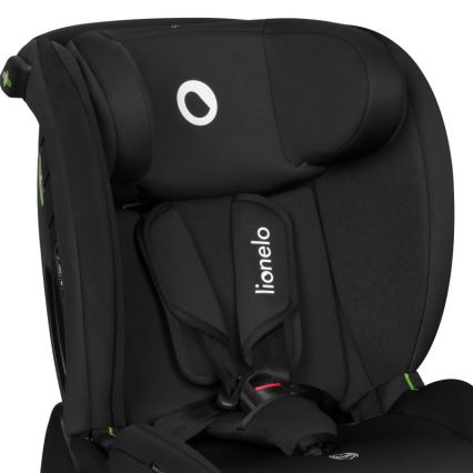 Lionelo - Silla de coche IZZY i-Size 40-150 cm Negro Carbono