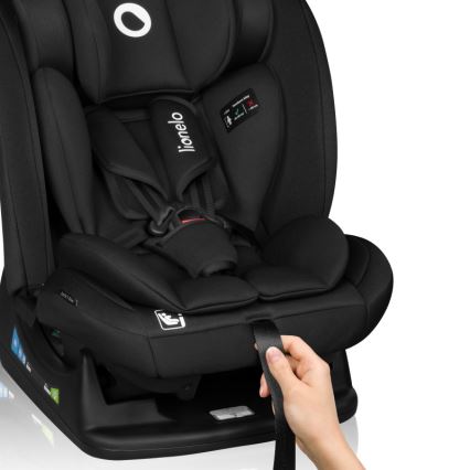 Lionelo - Silla de coche IZZY i-Size 40-150 cm Negro Carbono