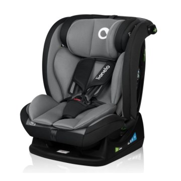 Lionelo - Silla de coche IZZY i-Size 40-150 cm Negro Gris