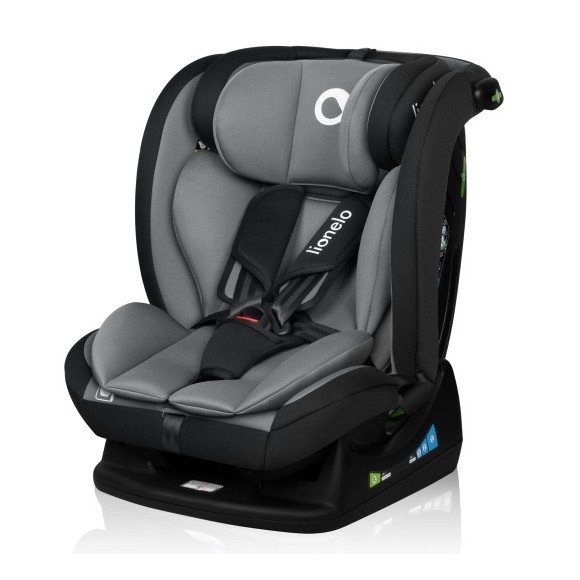 Lionelo - Silla de coche IZZY i-Size 40-150 cm Negro Gris