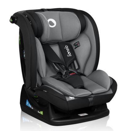 Lionelo - Silla de coche IZZY i-Size 40-150 cm Negro Gris