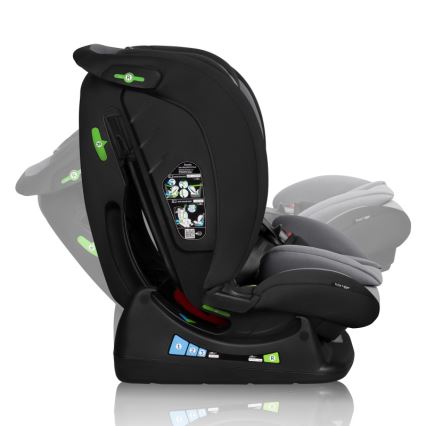 Lionelo - Silla de coche IZZY i-Size 40-150 cm Negro Gris