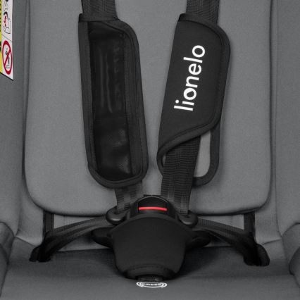 Lionelo - Silla de coche IZZY i-Size 40-150 cm Negro Gris
