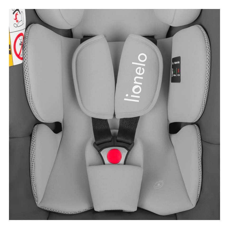Lionelo - Silla de coche LEMMY i-Size 40-87 cm gris