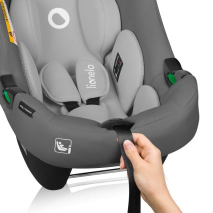 Lionelo - Silla de coche LEMMY i-Size 40-87 cm gris