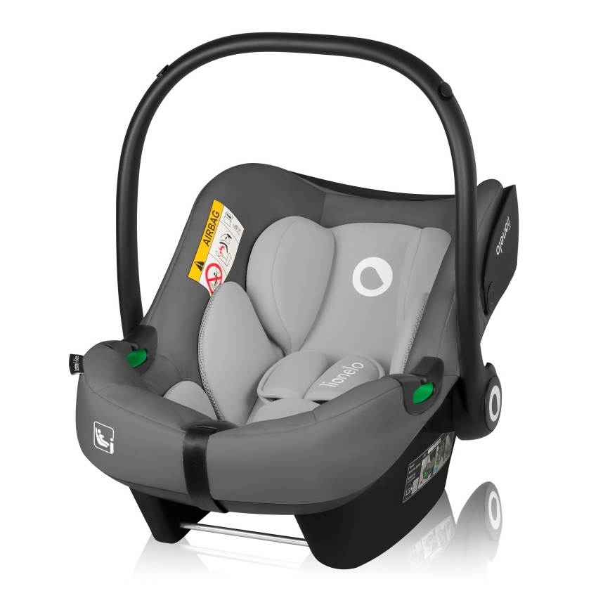 Lionelo - Silla de coche LEMMY i-Size 40-87 cm gris