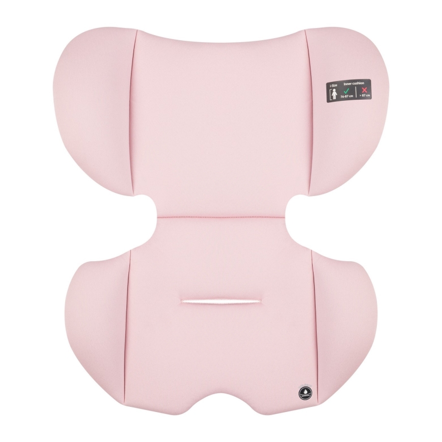 Lionelo - Silla de coche LEVI FIX i-Size 76-150 cm Rosa bebé