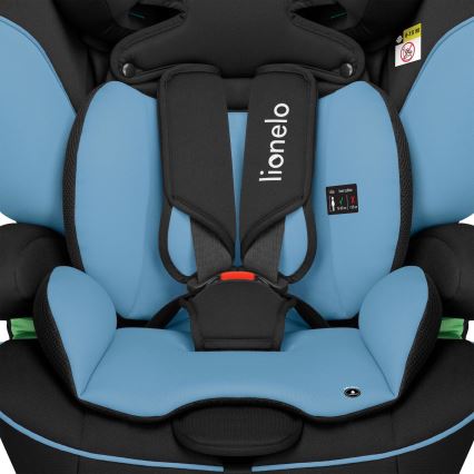 Lionelo - Silla de coche LEVI i-Size 76-150 cm Azul Cobalto