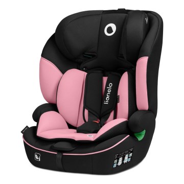 Lionelo - Silla de coche LEVI i-Size 76-150 cm Rosa Baby
