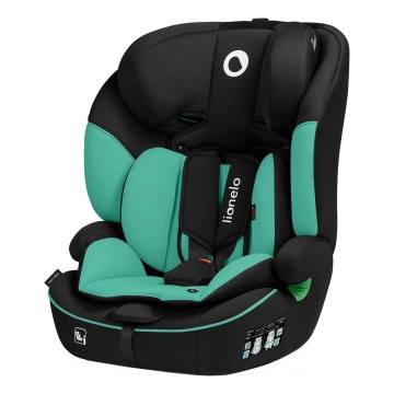 Lionelo - Silla de coche LEVI i-Size 76-150 cm Verde Esmeralda