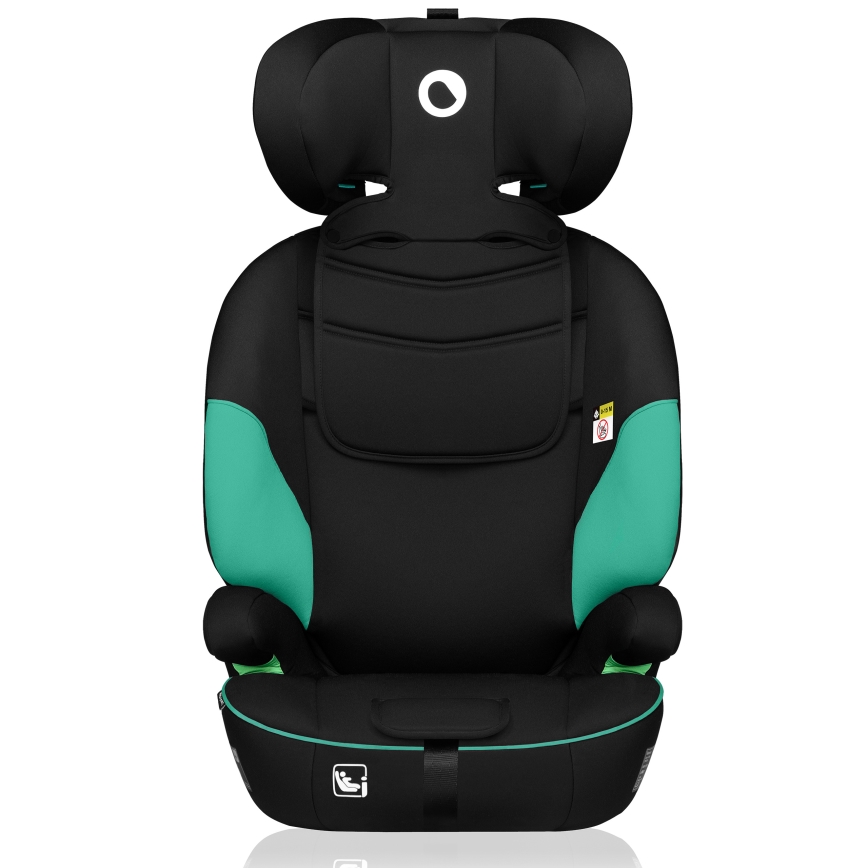 Lionelo - Silla de coche LEVI i-Size 76-150 cm Verde Esmeralda