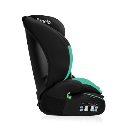 Lionelo - Silla de coche LEVI i-Size 76-150 cm Verde Esmeralda