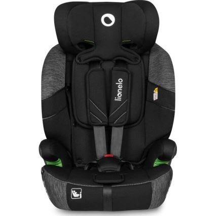 Lionelo - Silla de coche LEVI ONE i-Size 76-150 cm negra/gris