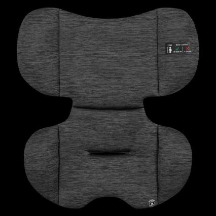 Lionelo - Silla de coche LEVI ONE i-Size 76-150 cm negra/gris