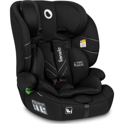 Lionelo - Silla de coche LEVI ONE i-Size 76-150 cm negra