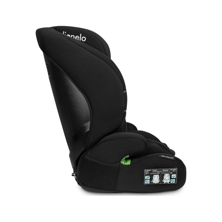 Lionelo - Silla de coche LEVI ONE i-Size 76-150 cm negra
