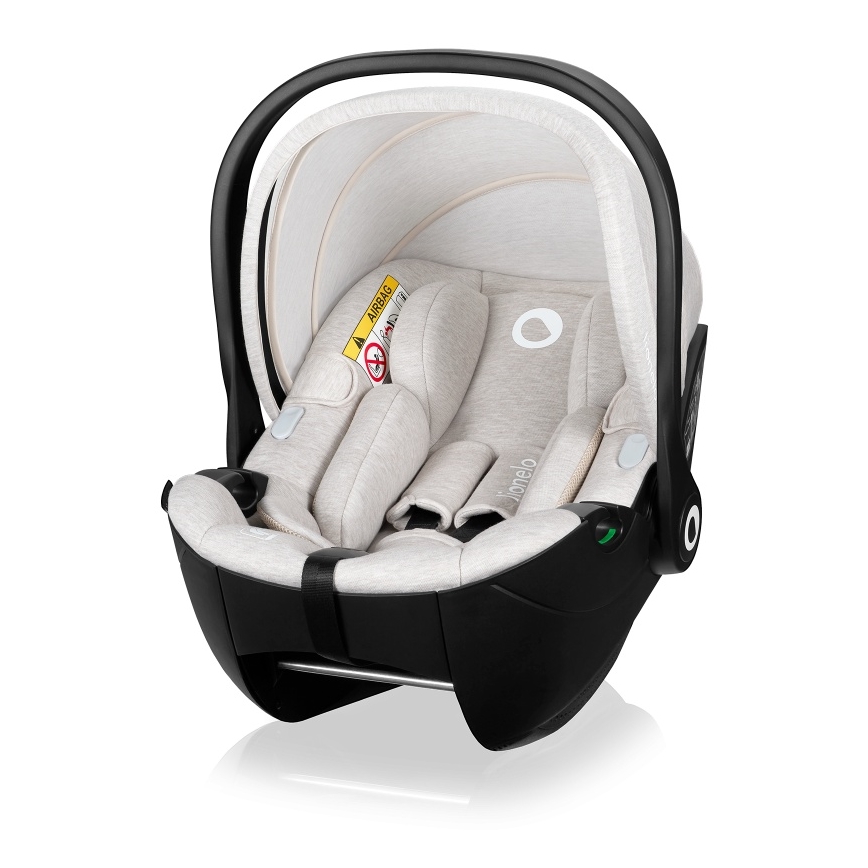 Lionelo - Silla de coche MOXIE i-Size 40-87 cm Beige Arena