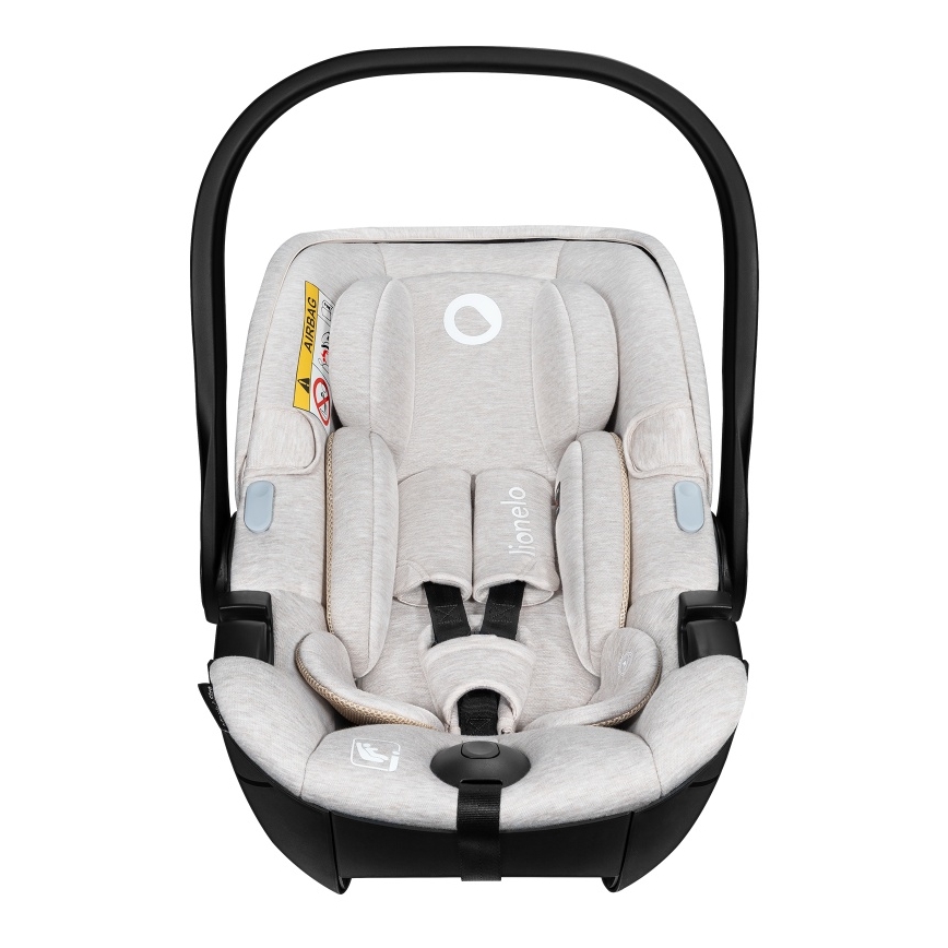 Lionelo - Silla de coche MOXIE i-Size 40-87 cm Beige Arena