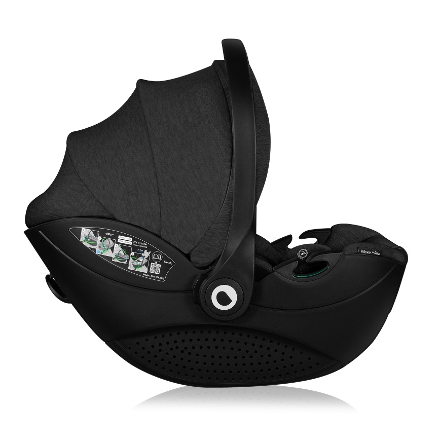 Lionelo - Silla de coche MOXIE i-Size 40-87 cm Negro Ónix