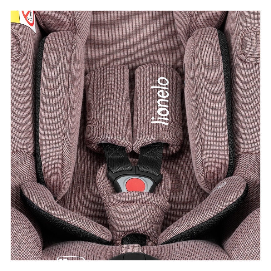Lionelo - Silla de coche MOXIE i-Size 40-87 cm Rosa malva