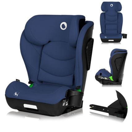 Lionelo - Silla de coche NEAL i-Size 100-150 cm Azul marino