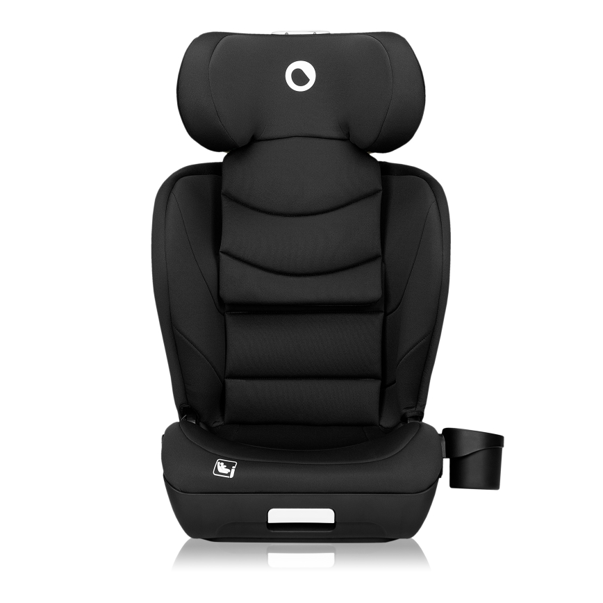 Lionelo - Silla de coche NEAL i-Size 100-150 cm Black Carbon