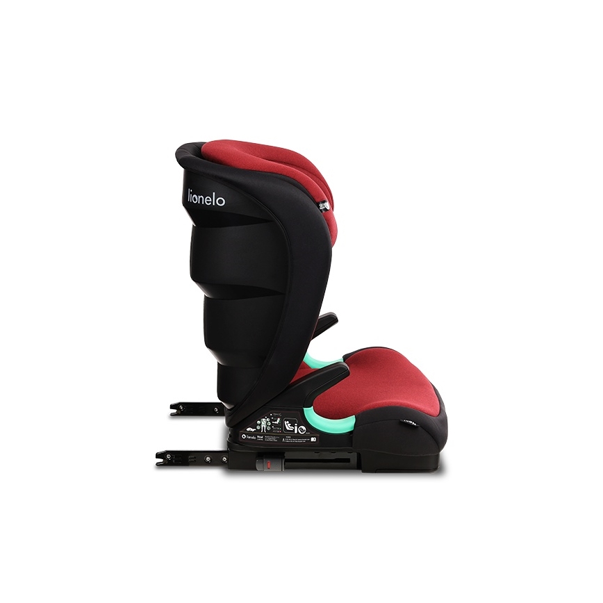 Lionelo - Silla de coche NEAL i-Size 100-150 cm Burdeos