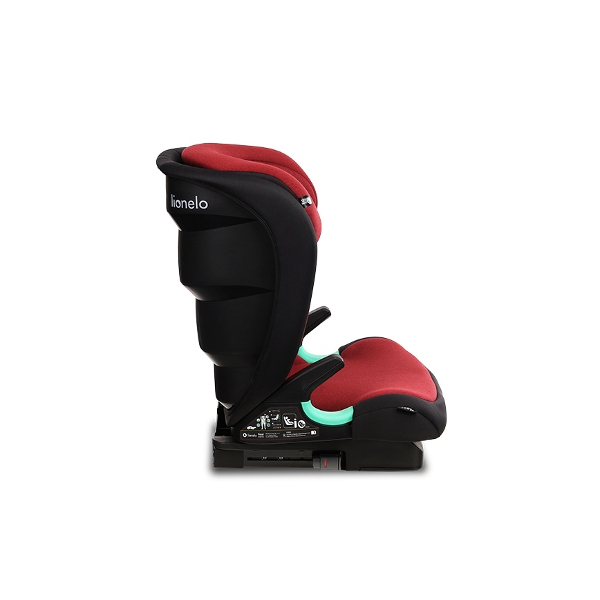 Lionelo - Silla de coche NEAL i-Size 100-150 cm Burdeos