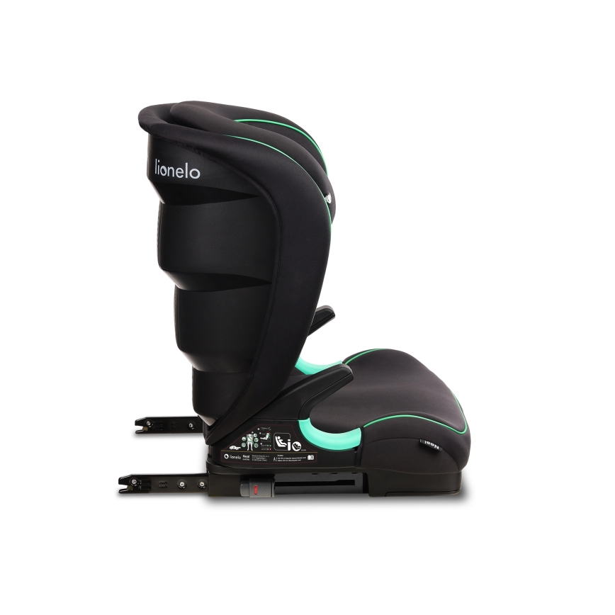 Lionelo - Silla de coche NEAL i-Size 100-150 cm Negro ónix