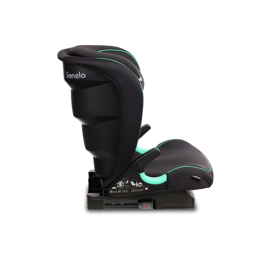 Lionelo - Silla de coche NEAL i-Size 100-150 cm Negro ónix