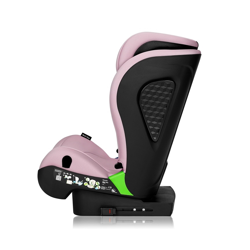 Lionelo - Silla de coche NEAL i-Size 100-150 cm Rosa lila