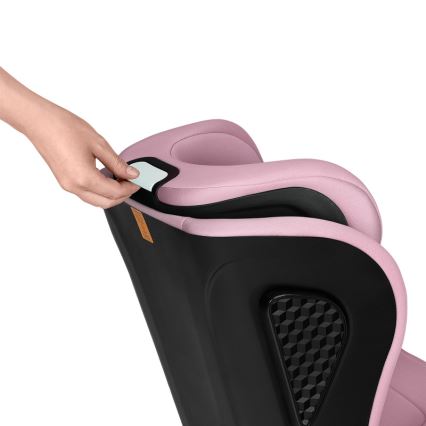 Lionelo - Silla de coche NEAL i-Size 100-150 cm Rosa lila