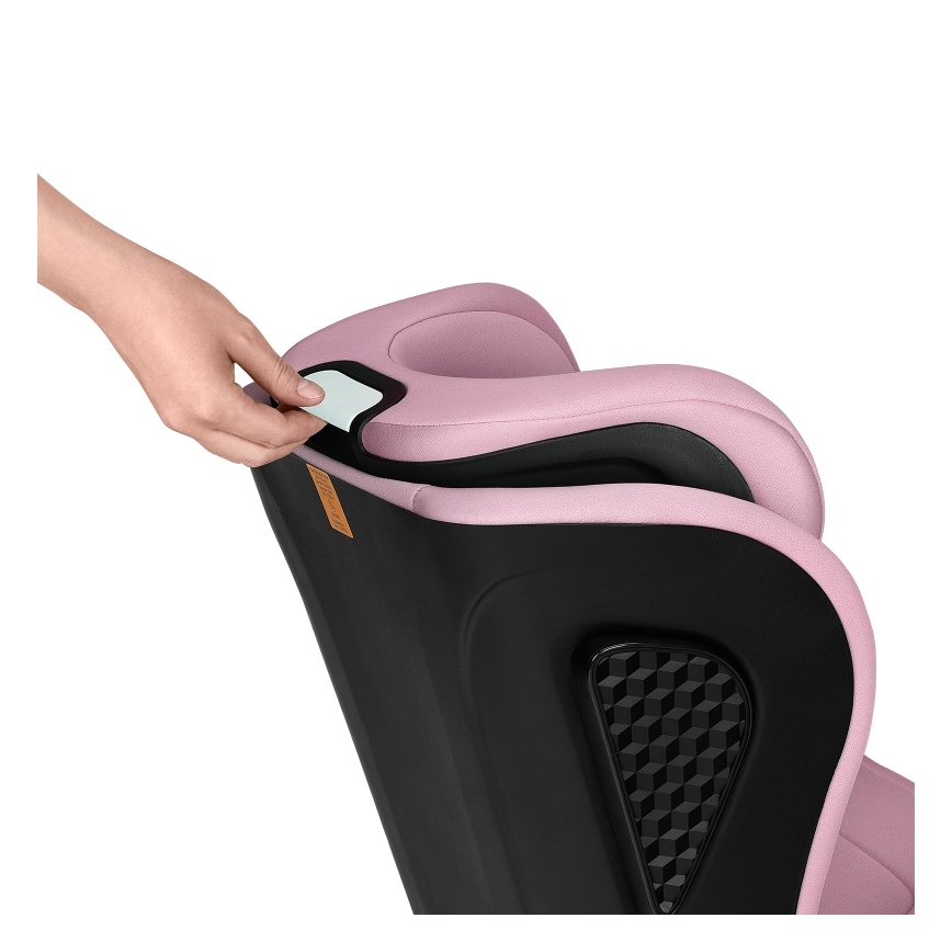 Lionelo - Silla de coche NEAL i-Size 100-150 cm Rosa lila