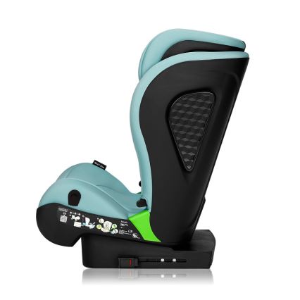 Lionelo - Silla de coche NEAL i-Size 100-150 cm Verde turquesa