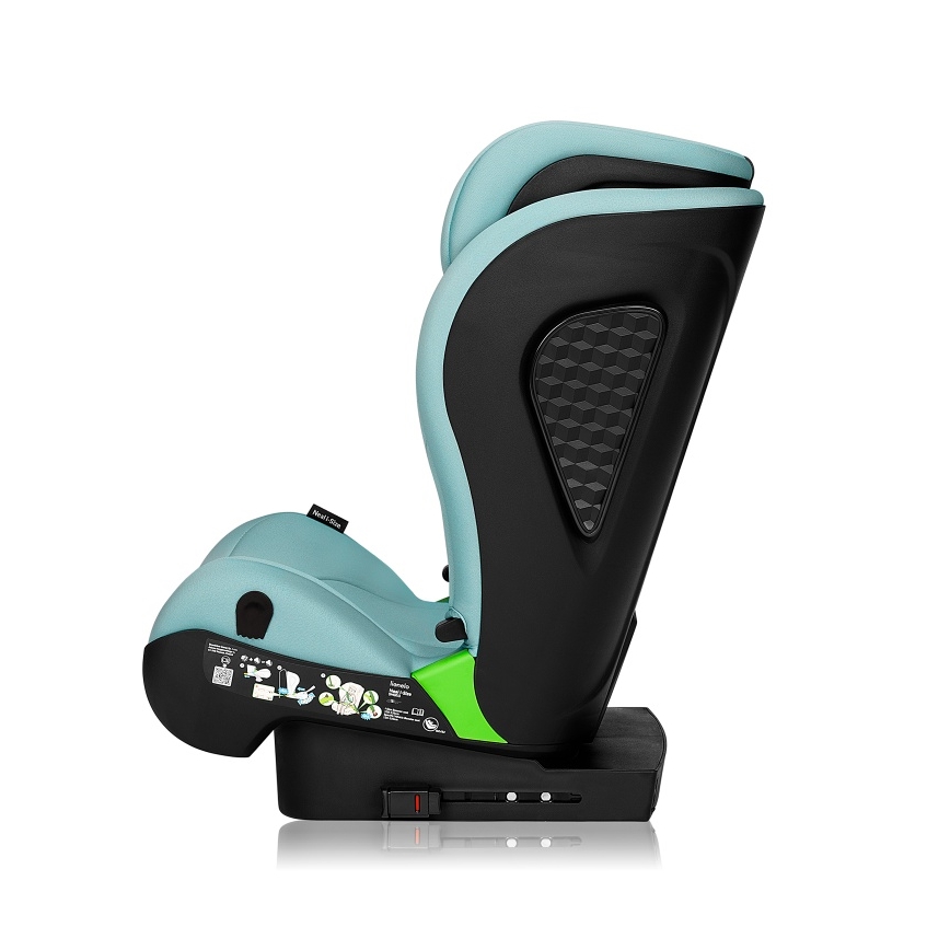 Lionelo - Silla de coche NEAL i-Size 100-150 cm Verde turquesa